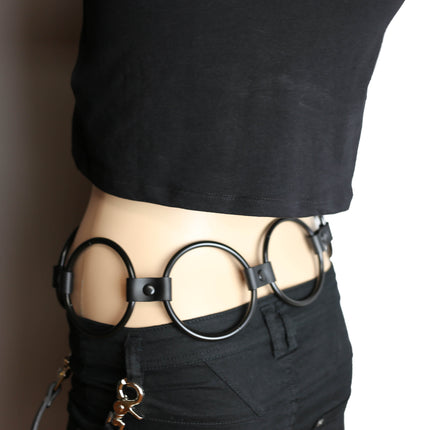 BT106-BS 1 3/4" BLACK RING LINK BELT