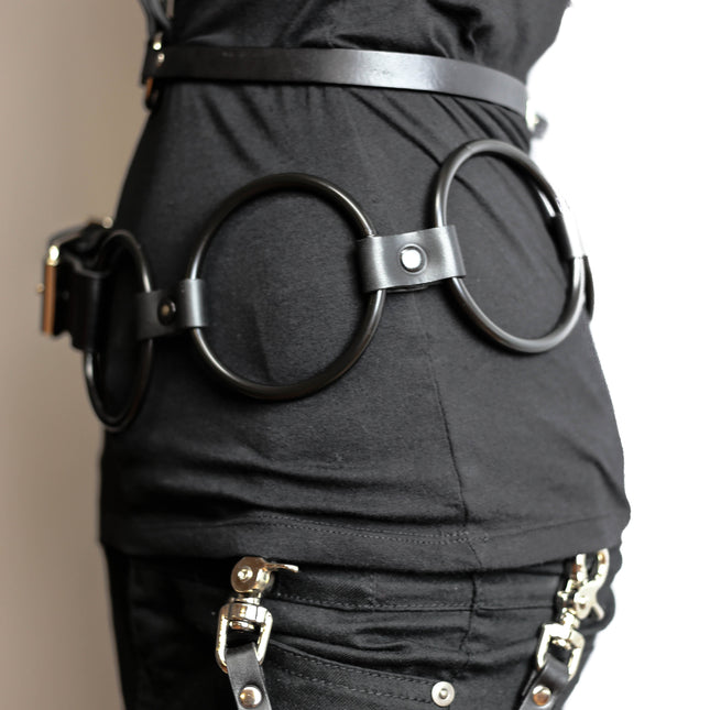 BT106-BS 1 3/4" BLACK RING LINK BELT