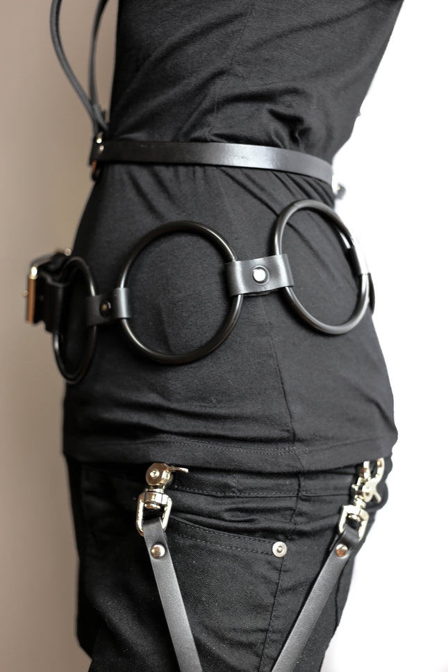 BT106-BS 1 3/4" BLACK RING LINK BELT