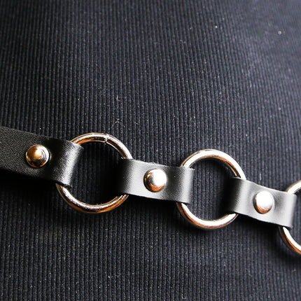 BT110-100 1" RING LINK BELT LEATHER