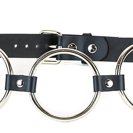 BT111SILVER-3" RING LINK BELT