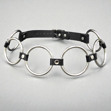 BT111SILVER-3" RING LINK BELT