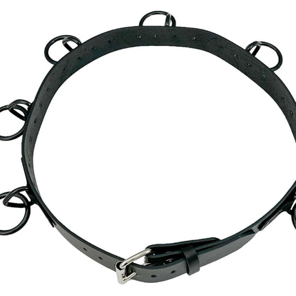 BT114M-BS  1 1/2" WIDE LARGE BONDAGE 1 1/2" RING BELT [NEW]