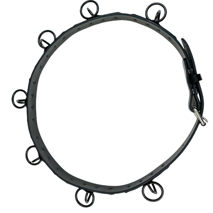 BT114M-BS  1 1/2" WIDE LARGE BONDAGE 1 1/2" RING BELT [NEW]