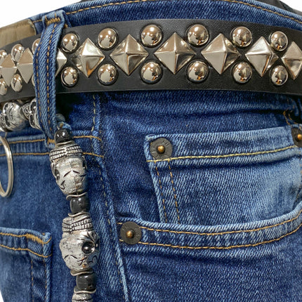 BT119 DIAMOND STUD BELT