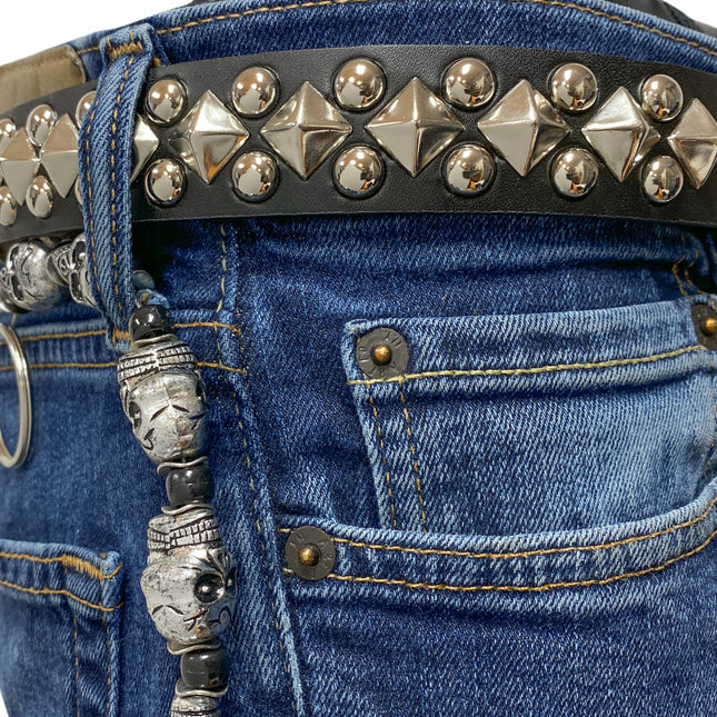 BT119 DIAMOND STUD BELT