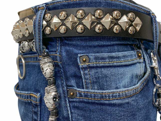 BT119 DIAMOND STUD BELT