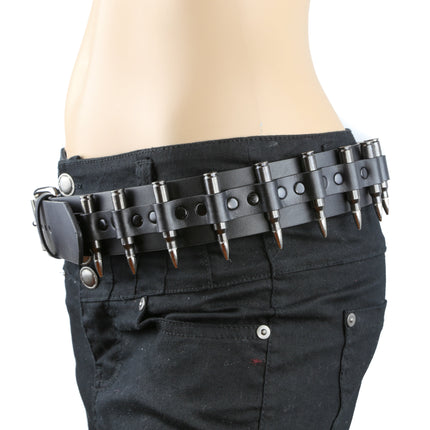 BT121NIC-NIC  NICKEL SHEL NICKEL TIPS BULLET BELT