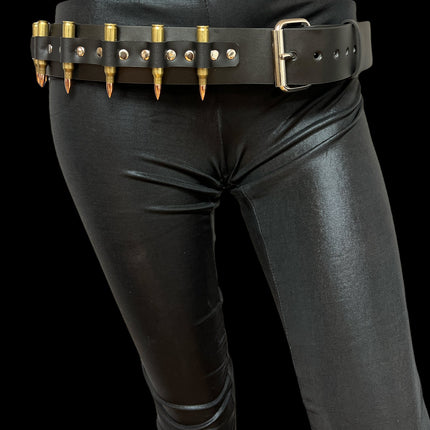 BT121BRS BRASS M16 .223 REAL BULLETS BELT