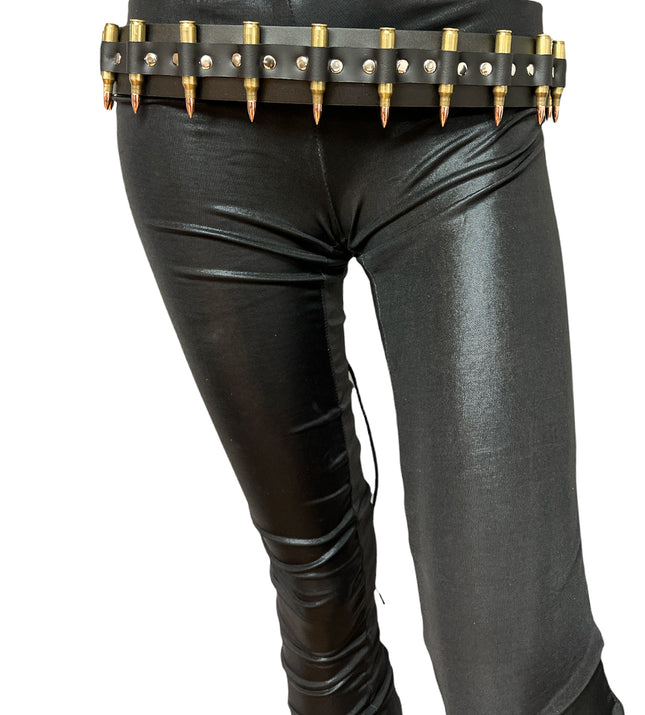 BT121BRS BRASS M16 .223 REAL BULLETS BELT
