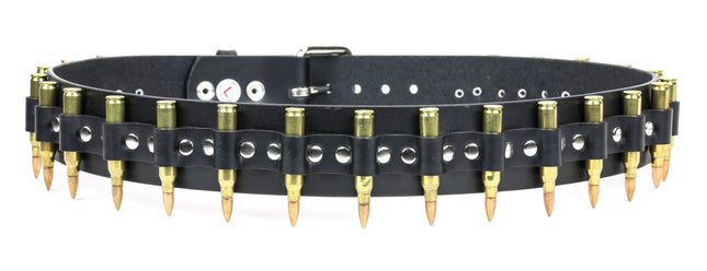 BT121BRS BRASS M16 .223 REAL BULLETS BELT