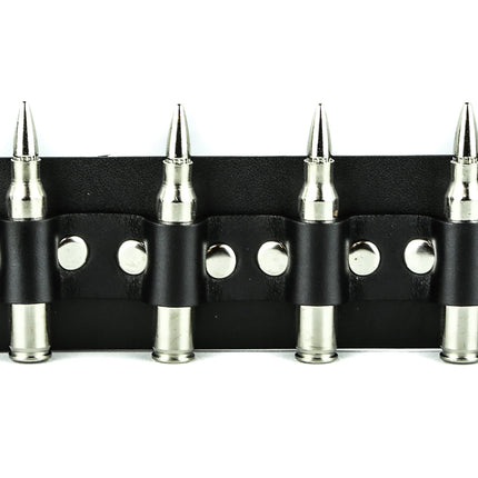 BT121NIC-NIC BLACK GENUINE COWHIDE LEATHER BELT