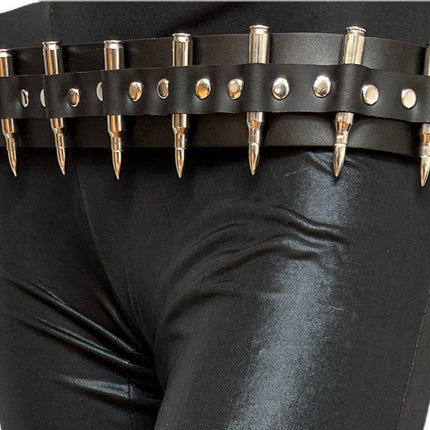 BT121NIC-NIC BLACK GENUINE COWHIDE LEATHER BELT