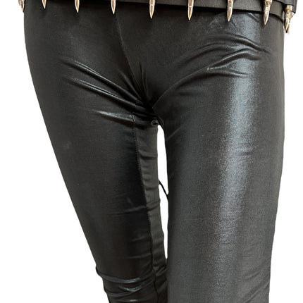 BT121NIC-NIC BLACK GENUINE COWHIDE LEATHER BELT