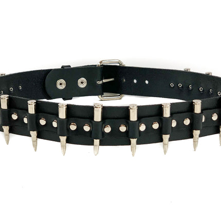 BT121NIC-NIC  NICKEL SHEL NICKEL TIPS BULLET BELT