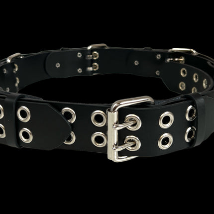 BT148 FIVE BUCKLE GROMMET EYELET BELT