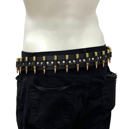 BT180BUL-BRS  HANDCUFF REAL BULLET BELT