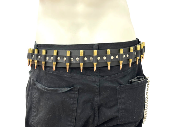 BT180BUL-BRS  HANDCUFF REAL BULLET BELT