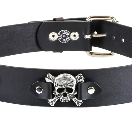 BT198 SKULL CROSSBONE BELT