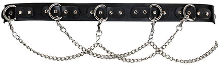 BT218 DEE RING AND REMOVABLE CHAIN BELT