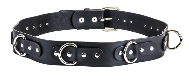 BT219D PLAIN DEE RING BONDAGE BELT