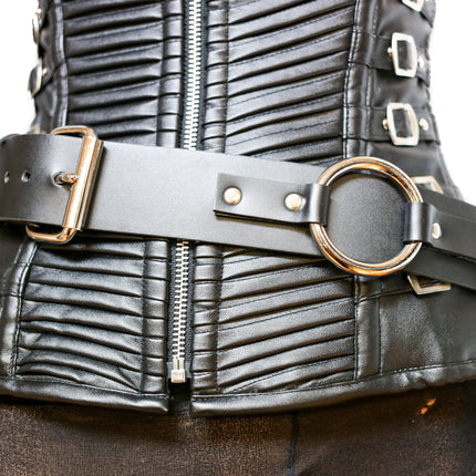 BT223L LARGE -O- RING STRAPPED BELT