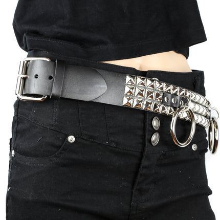 BT422  STUDDED BONDAGE BELT