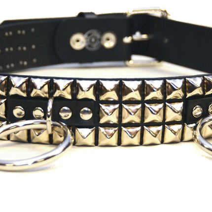BT422  STUDDED BONDAGE BELT