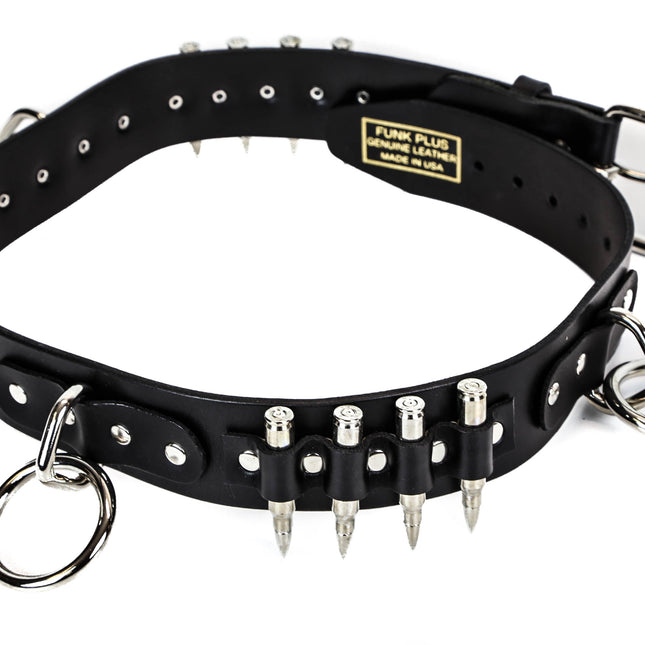 BT428NIC-NIC   REAL BULLET BONDAGE BELT