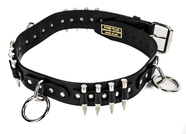 BT428NIC-NIC   REAL BULLET BONDAGE BELT