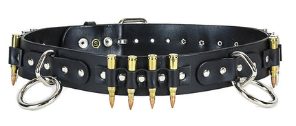 BT428BRASS    REAL BULLET BONDAGE BELT