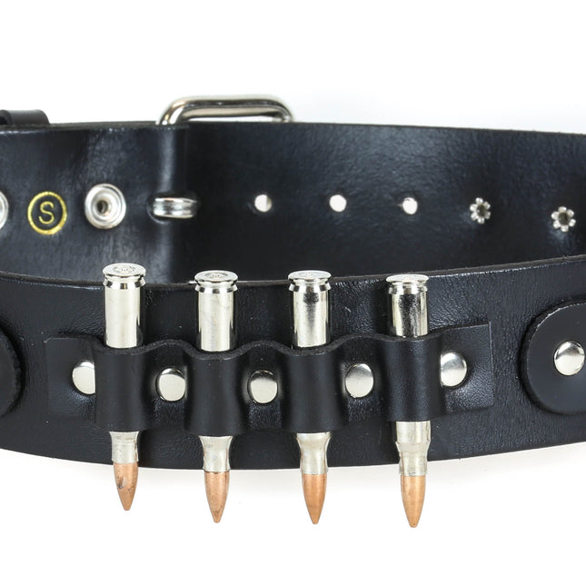 BT428NIC-COP  REAL BULLET BONDAGE BELT