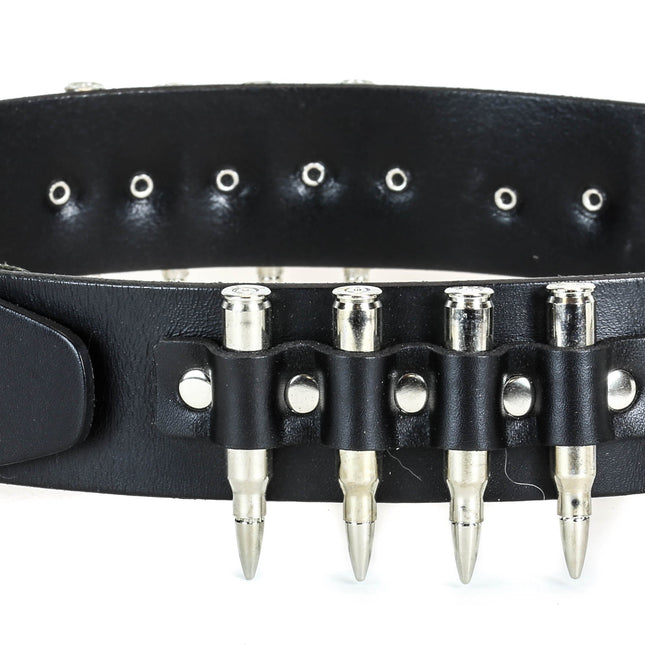 BT428NIC-NIC  REAL NICKEL BULLET BONDAGE BELT