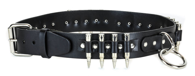 BT428NIC-NIC  REAL NICKEL BULLET BONDAGE BELT
