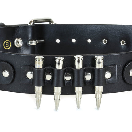 BT428NIC-NIC  REAL NICKEL BULLET BONDAGE BELT