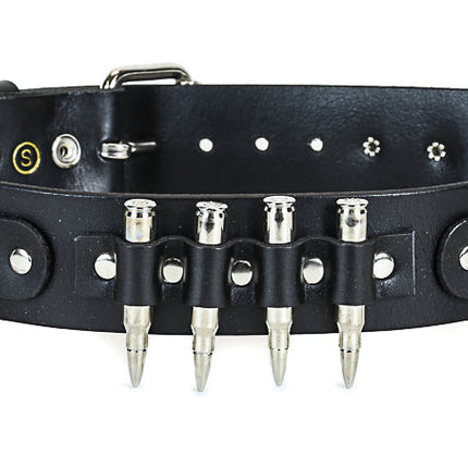 BT428NIC-NIC  REAL NICKEL BULLET BONDAGE BELT