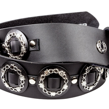 BT436 WIRE CONCHO BELT