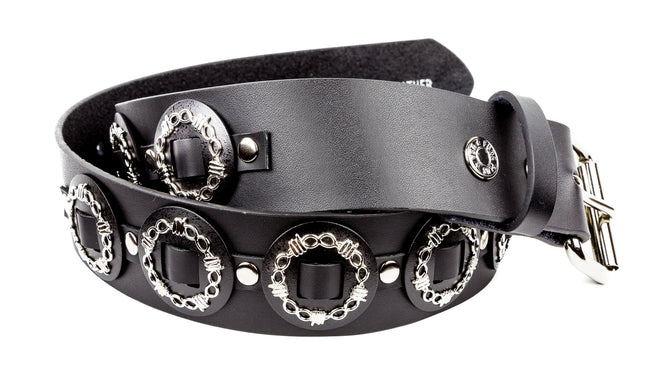 BT436 WIRE CONCHO BELT