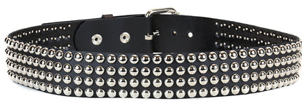 BT439 4 ROW ROUND STUD BELT