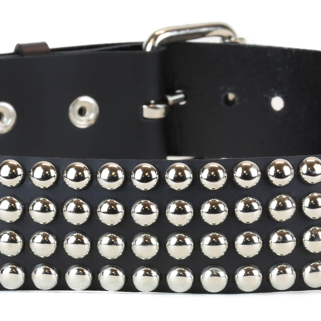 BT439 4 ROW ROUND STUD BELT