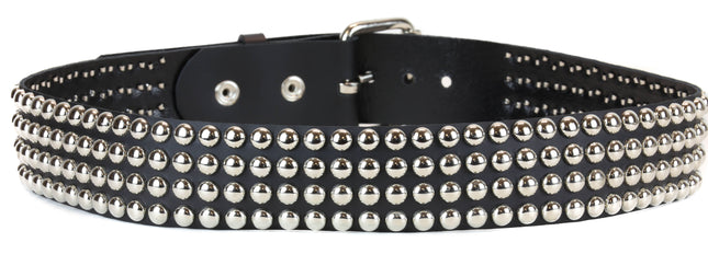 BT439 4 ROW ROUND STUD BELT