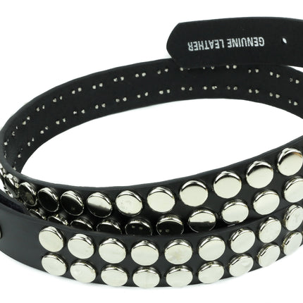 BT441 2 ROW NAILHEAD STUD BELT  NAIL HEAD STUD