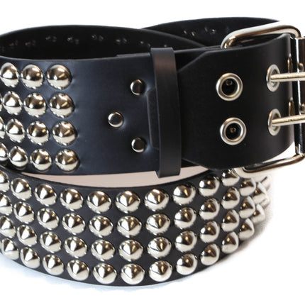 BT447 4 ROW CONICAL STUDDED BELT