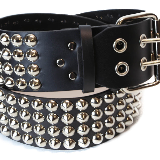 BT447 4 ROW CONICAL STUDDED BELT