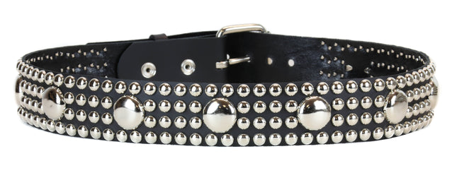 BT454 4 ROW FLAT STUD BELT