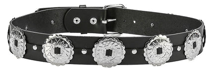 BT455 ROUND CONCHO BELT