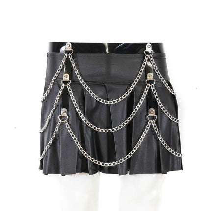 BT500VN-BLK HANGING 3 ROW CHAIN BLACK VINYL BELT