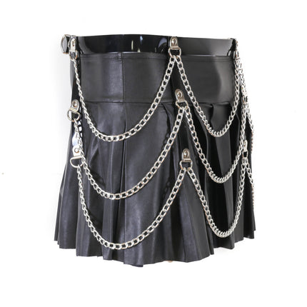 BT500VN-BLK HANGING 3 ROW CHAIN BLACK VINYL BELT