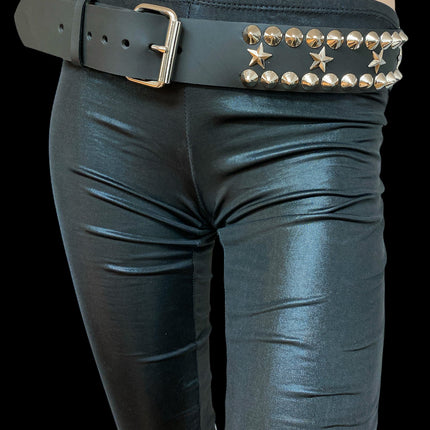 BT504M VEGAN PASTEL STUD STAR BELT CONICAL STUD