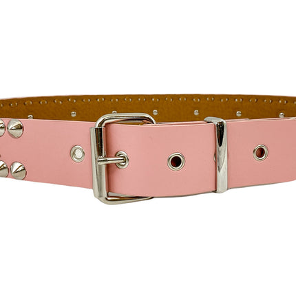 BT504M VEGAN PASTEL STUD STAR BELT CONICAL STUD